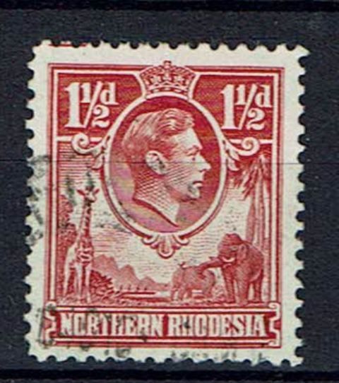 Image of Northern Rhodesia/Zambia SG 29b FU British Commonwealth Stamp